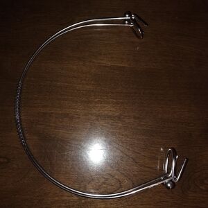 Elegant Silver Metal Wall Hook